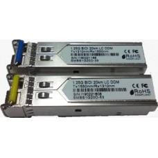 1.25G BiDi 20km LC DDM- Tx 1310nm/Rx1550nm